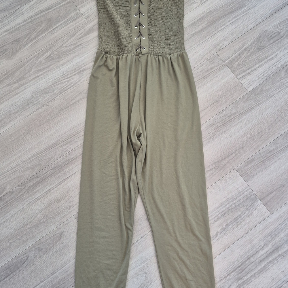 Aeropostale Sage Green Jumpsuit